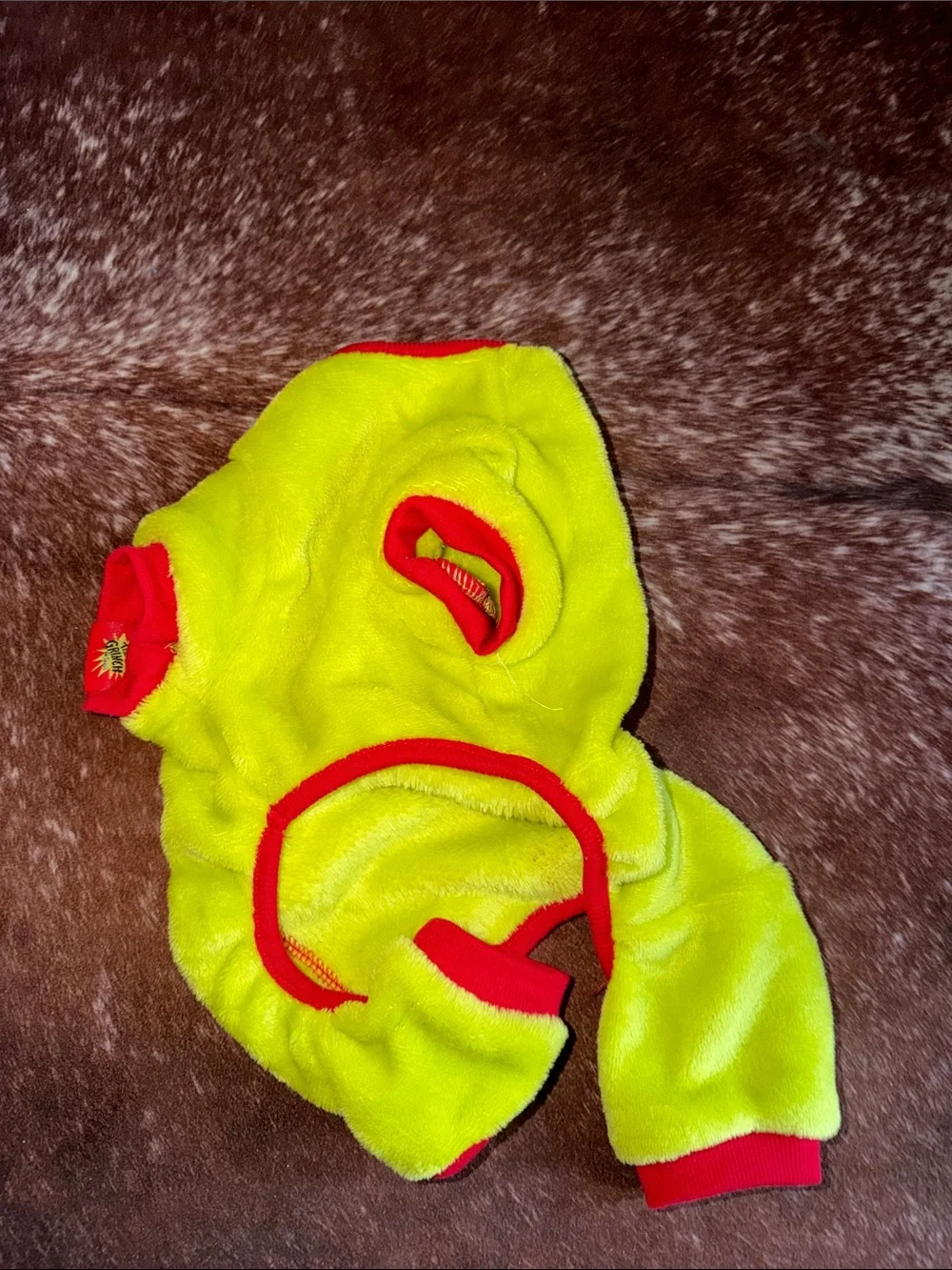 Grinch dog sweater